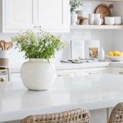 Picture of a kitchen beautifully decorated with curated decor