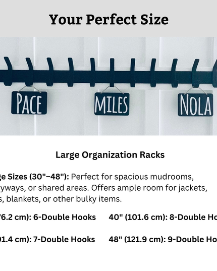 The Fairmount Style Coat Rack