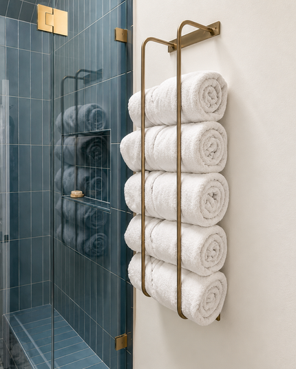 The Tyler Bathroom Towel Rack