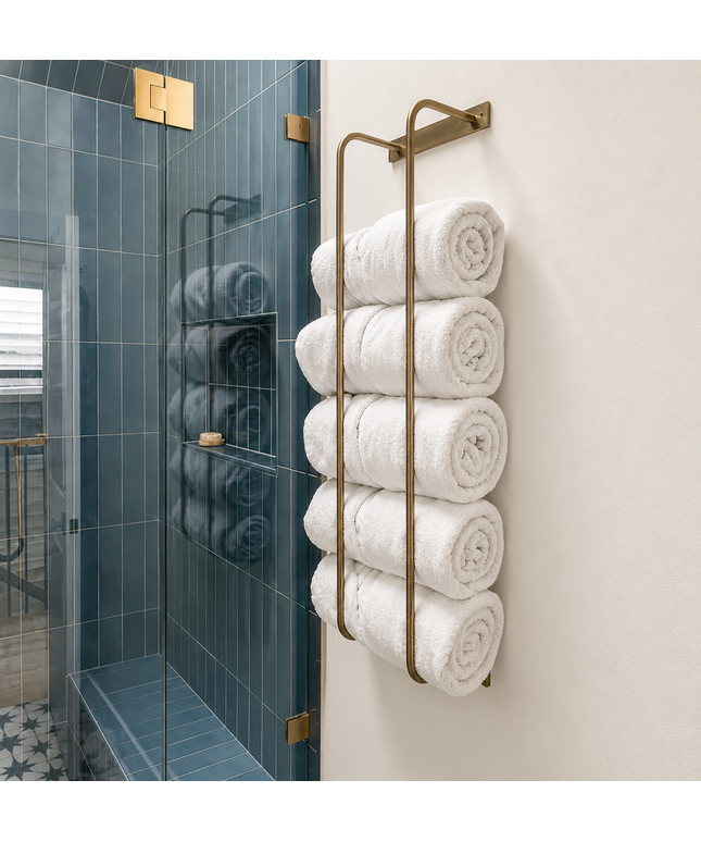 The Tyler Bathroom Towel Rack