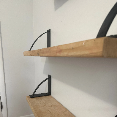 The Brie Bookshelf Bracket