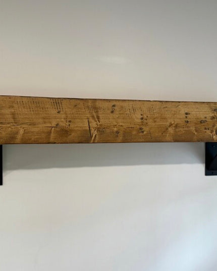 Mantel and Steel Bracket Kit