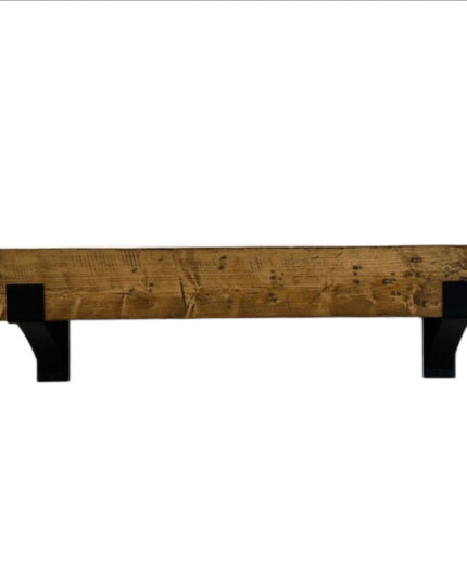 Mantel and Steel Bracket Kit