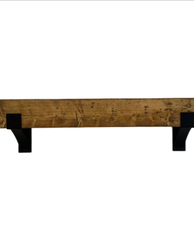 Mantel and Steel Bracket Kit