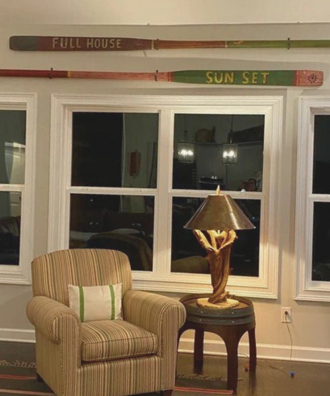 Oar and Paddle Display Steel Hooks