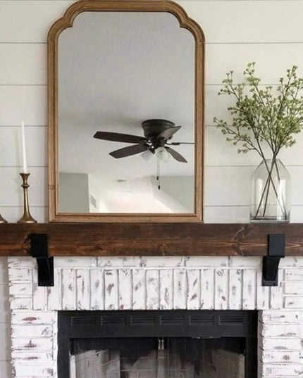 The Seneca Shelf Support Brackets/Corbels 5" Depth x 6" Wall Mount Length Finish Raw - Uncoated Steel | Industrial Farm Co