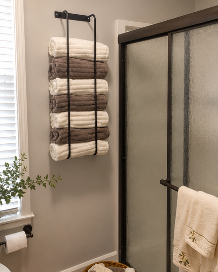 The Tyler Bathroom Towel Rack
