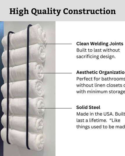 The Tyler Bathroom Towel Rack