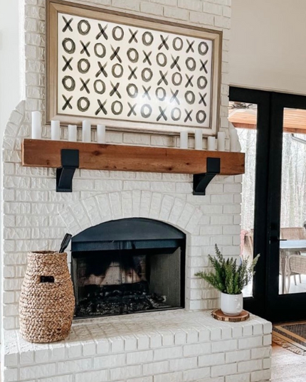Kudlick Farmhouse Mantel Bracket