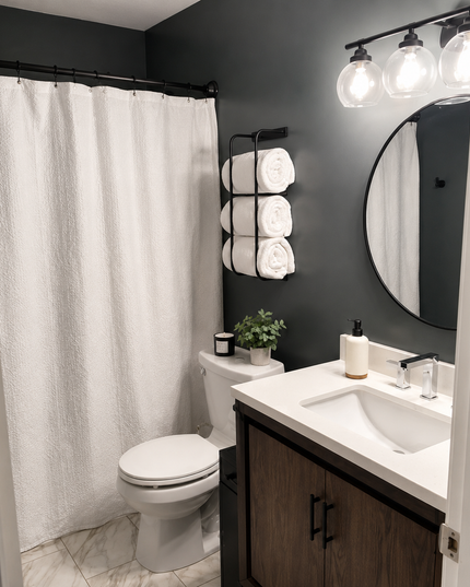 The Tyler Bathroom Towel Rack