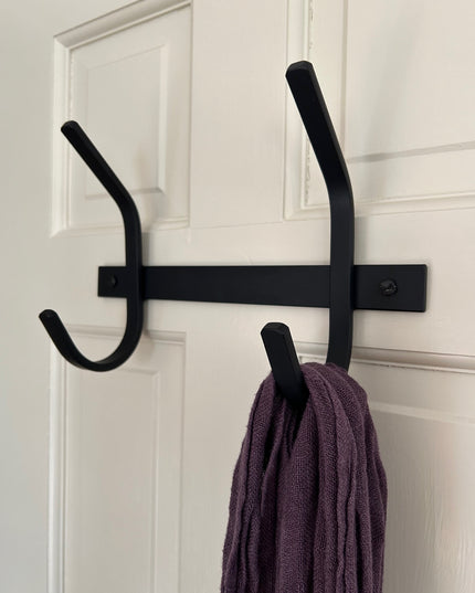 The Meredith Petite Double J Coat Rack