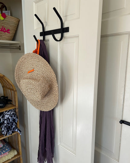 The Meredith Petite Double J Coat Rack