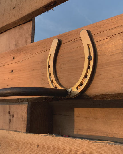 Gallop into Style: Horse Shoe Towel Bar for a Ranch-Inspired Retreat Industiral Farm Co