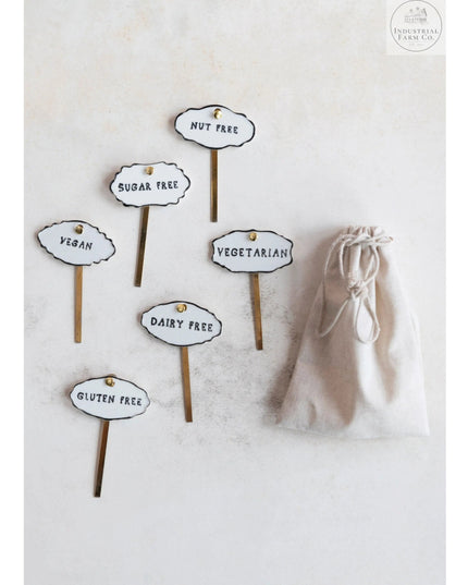 Small Bites Food Markers     | Industrial Farm Co