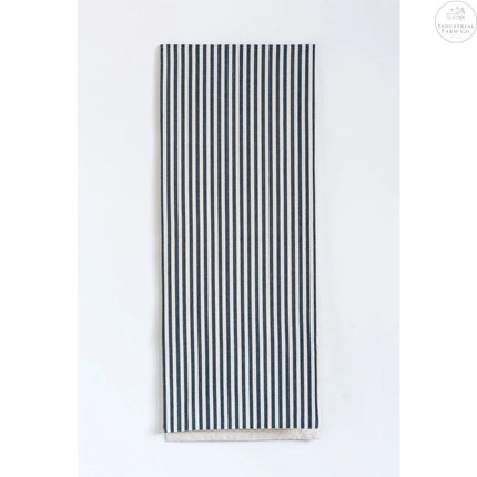 Classic Cotton Striped Table Runner  Default Title   | Industrial Farm Co