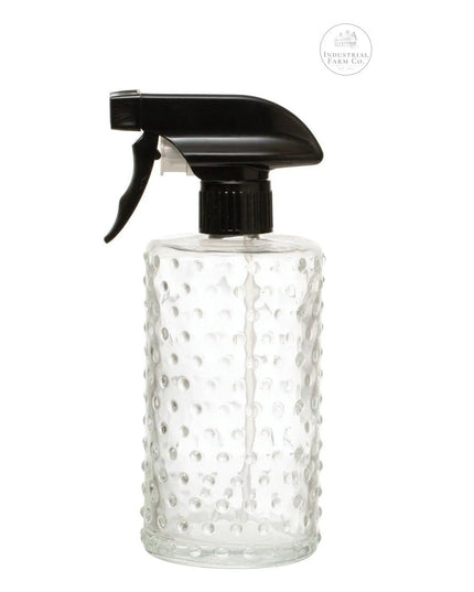 Embossed Glass Spray Bottle     | Industrial Farm Co