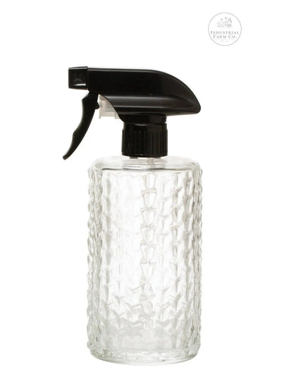 Embossed Glass Spray Bottle     | Industrial Farm Co
