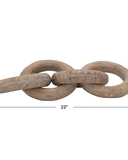 Link Up Mango Wood Chain     | Industrial Farm Co