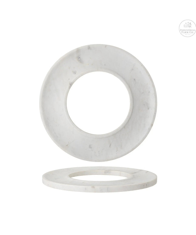 Round Marble Cracker Tray     | Industrial Farm Co