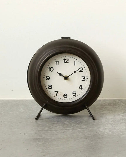 Mantel and Shelf Styling Bronze Clock  Default Title   | Industrial Farm Co