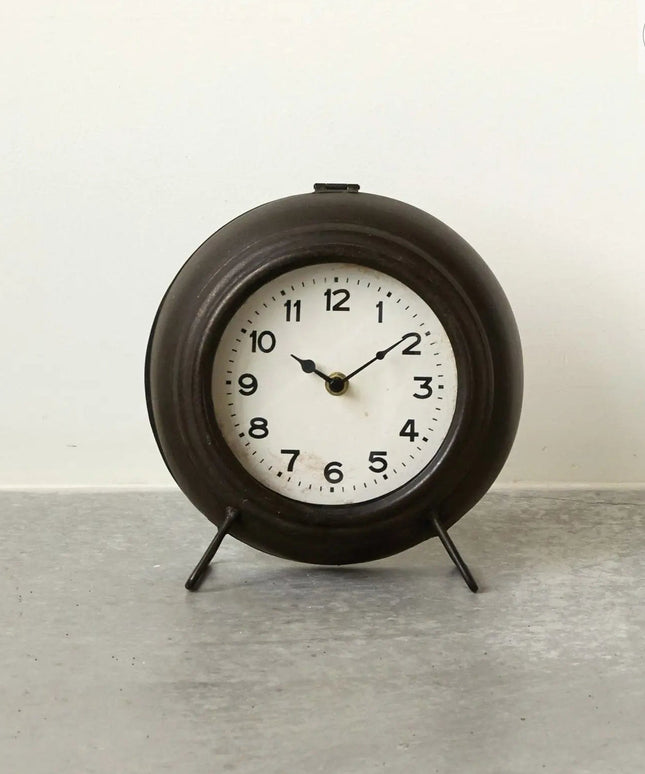 Mantel and Shelf Styling Bronze Clock  Default Title   | Industrial Farm Co