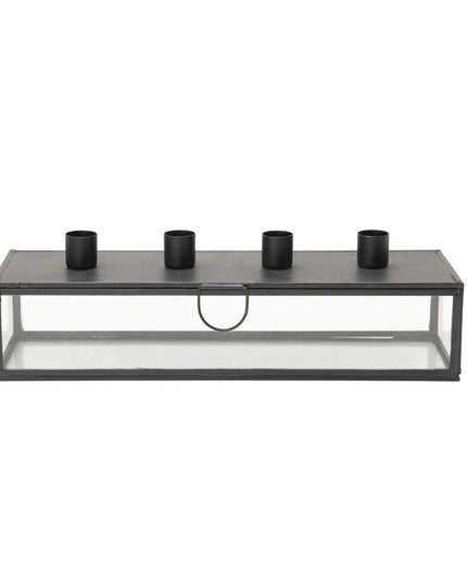 Metal Taper Holder Display Case     | Industrial Farm Co