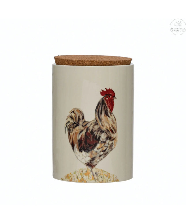 Farmhouse Rooster Canister     | Industrial Farm Co