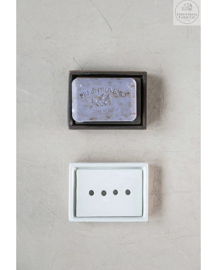 Sleek Modern Soap Dish  Black   | Industrial Farm Co