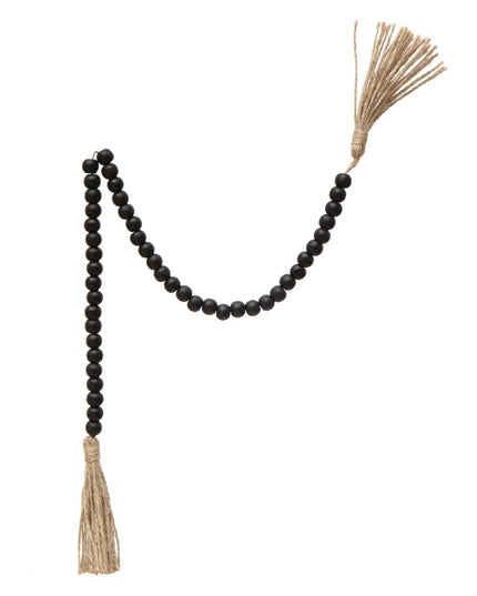Small Black Bead Garland     | Industrial Farm Co