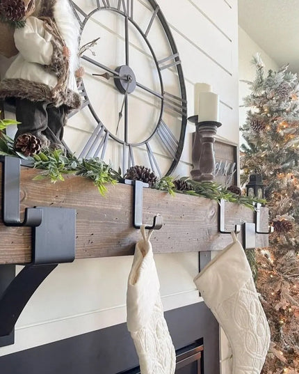 The Annie Stocking Holder  Black Powder Coat   | Industrial Farm Co