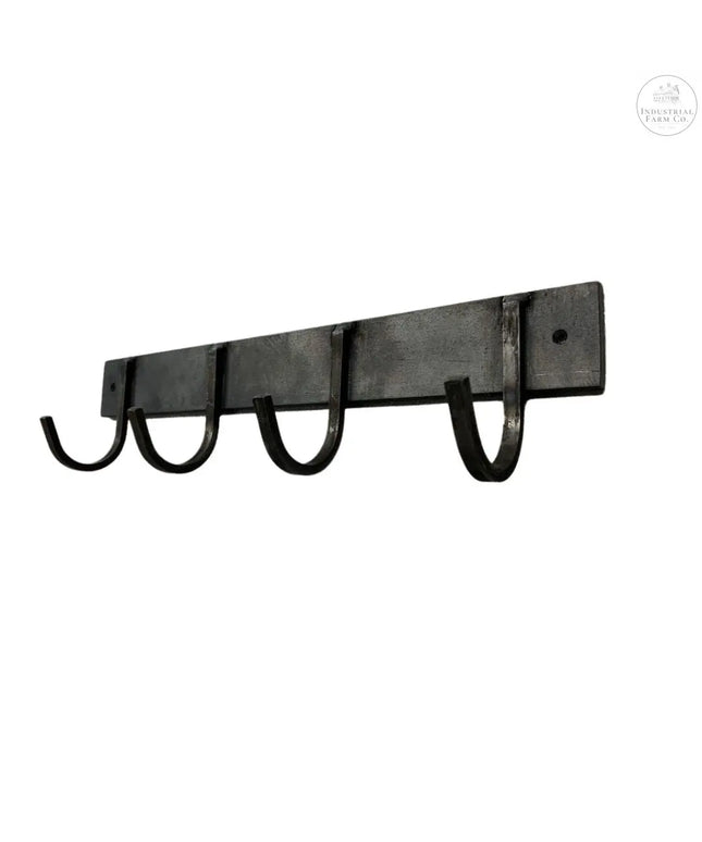 The Binghamton Style Key Rack Coat Rack Copper Powder Coat   | Industrial Farm Co