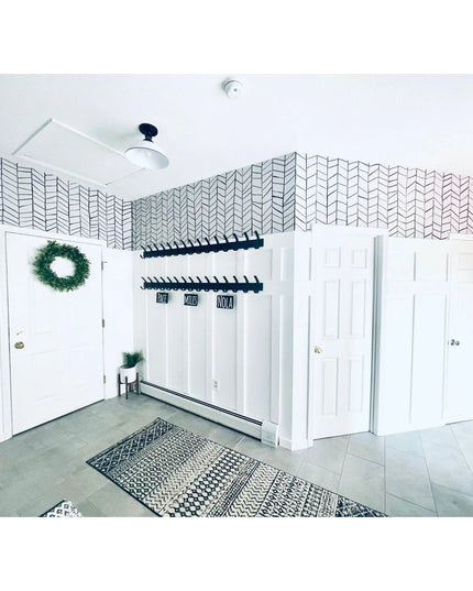 The Christopher Double Hook Coat Rack Coat Rack 10" Wall Mount Length Finish Gold Powder Coat | Industrial Farm Co