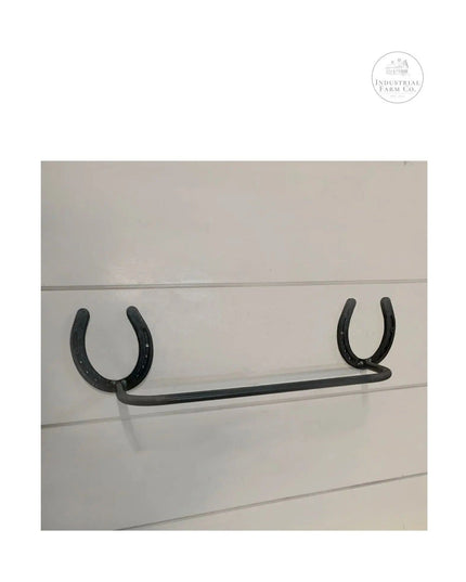 The Donahue Towel Bar  12" Wall Mount Length Finish Clear Coat | Industrial Farm Co