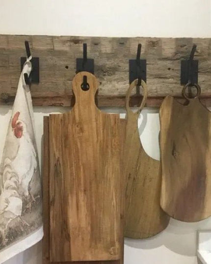 The Felix Double Hook Hook Clear Coat   | Industrial Farm Co