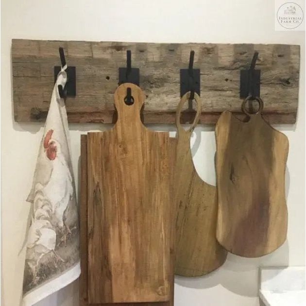 The Felix Double Hook Hook Clear Coat   | Industrial Farm Co