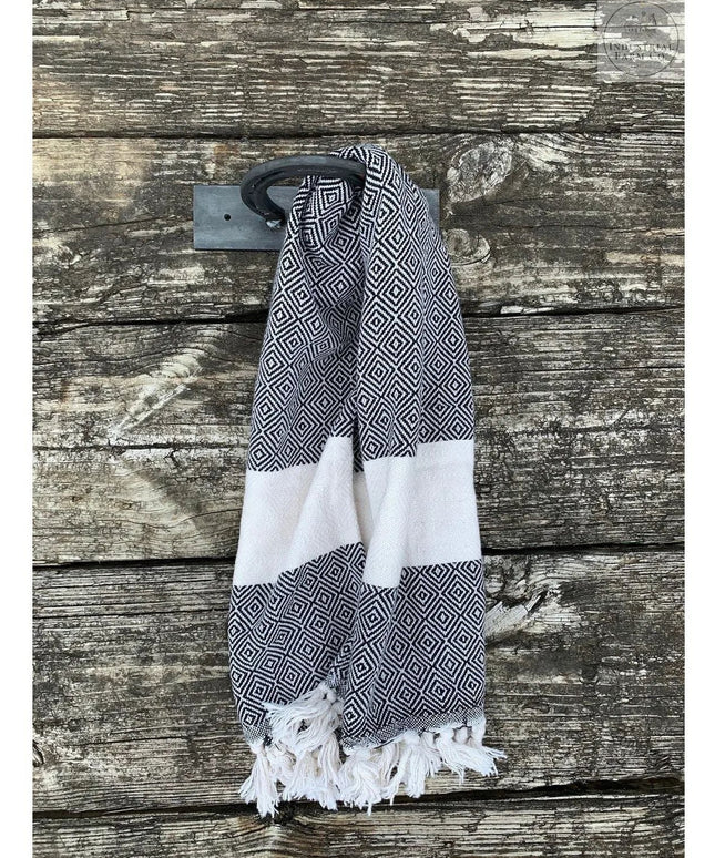 The Ginger Horseshoe Hook Towel Bar Clear Coat   | Industrial Farm Co