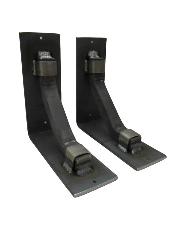 The Hornell Industrial Shelf Support Shelf Support 7" Depth x 7" Wall Mount Length Finish Copper Powder Coat | Industrial Farm Co