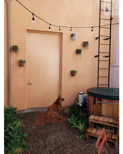 The Hudson Wall Mounted Potholder Plant Holder    | Industrial Farm Co