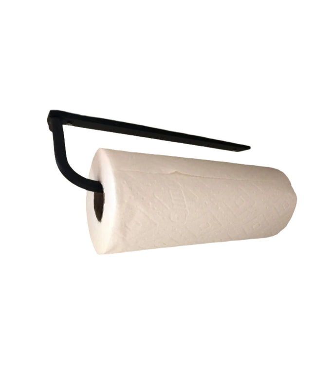 The Hyde Hall Paper Towel Holder Paper Towel Holder Open on the Left Finish Gold Powder Coat | Industrial Farm Co