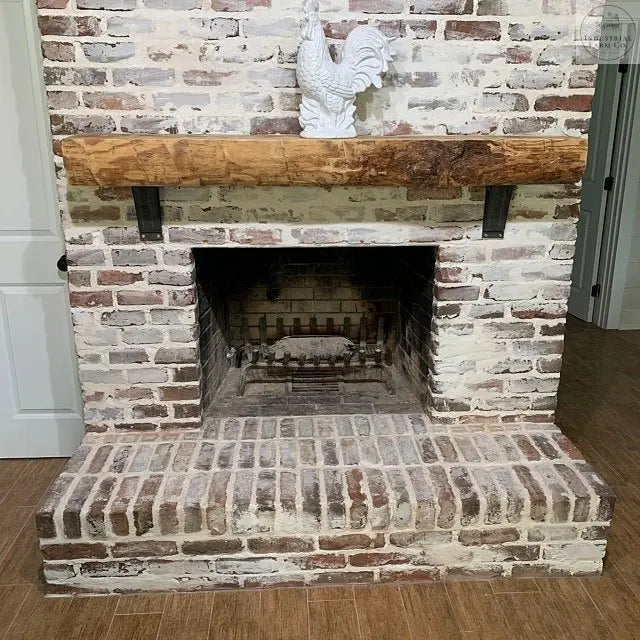 The Jeffery Style Shelf Bracket Brackets/Corbels 3" Depth x 8" Wall Mount Length Finish Copper Powder Coat | Industrial Farm Co