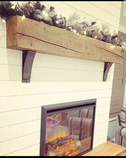 The Jeffery Style Shelf Bracket Brackets/Corbels 3" Depth x 10" Wall Mount Length Finish Copper Powder Coat | Industrial Farm Co