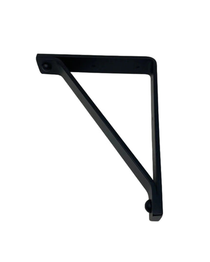 The Joyce Modern Shelf Support Shelf Support 7.5" Depth x 7.5" Wall Mount Length Finish Black Powder Coat | Industrial Farm Co