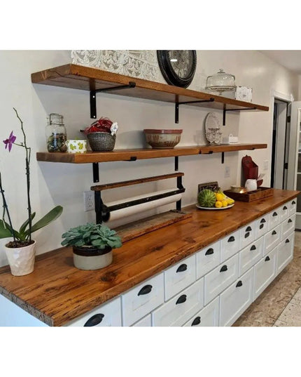 The KT Z Style Shelf Support Shelf Support 3"  Depth Finish Raw - Uncoated Metal | Industrial Farm Co