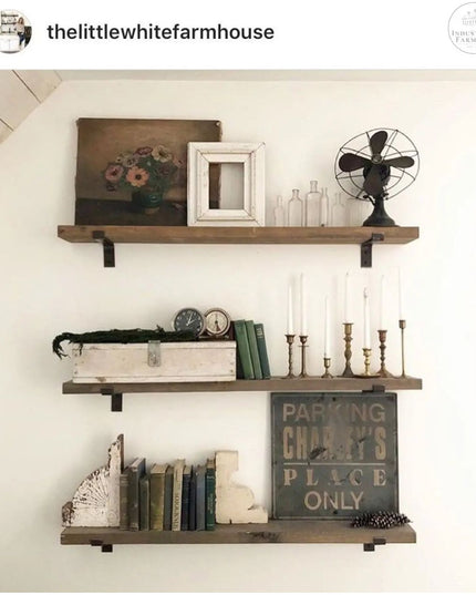 The KT Z Style Shelf Support Shelf Support 3"  Depth Finish Gold Powder Coat | Industrial Farm Co