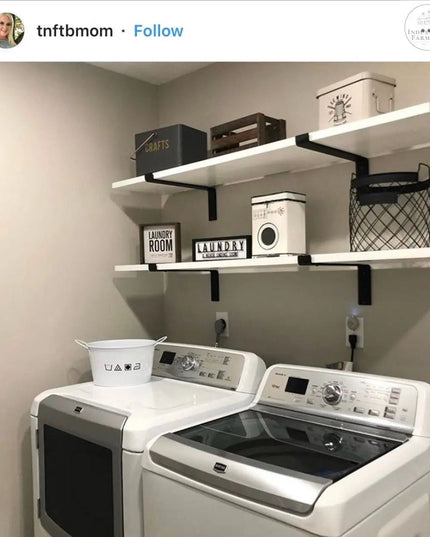 The KT Z Style Shelf Support Shelf Support 4"  Depth Finish Raw - Uncoated Metal | Industrial Farm Co