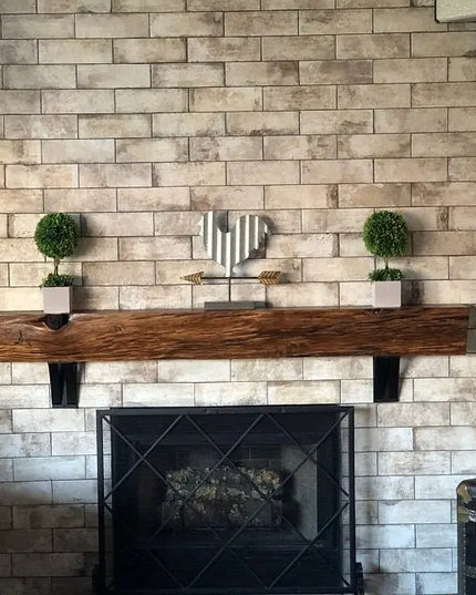 The Little Falls Metal Corbel Brackets/Corbels 8" Depth x 8" Wall Mount Length Finish Raw - Uncoated Metal | Industrial Farm Co