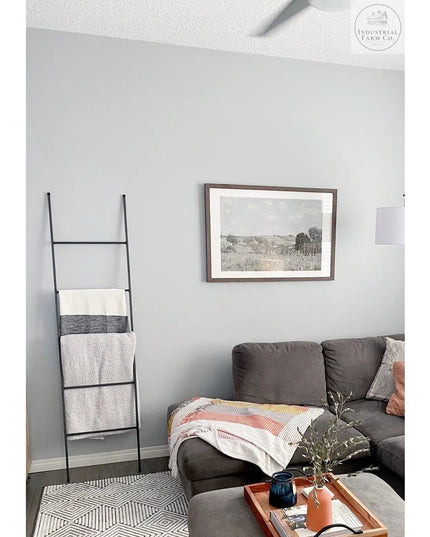 The Lynn Metal Ladder Decorative Ladder 4 ft Tall Style 14 In Wide | Industrial Farm Co