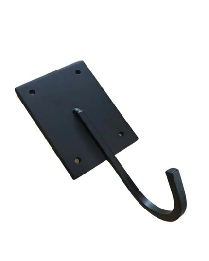 The Marcellus Industrial Hook Hook Black Powder Coat   | Industrial Farm Co