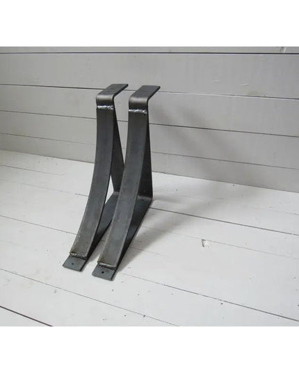 The Marietta Shelf and Mantle Supports Brackets/Corbels 6" Depth x 6" Wall Mount Length Finish Raw - Uncoated Metal | Industrial Farm Co