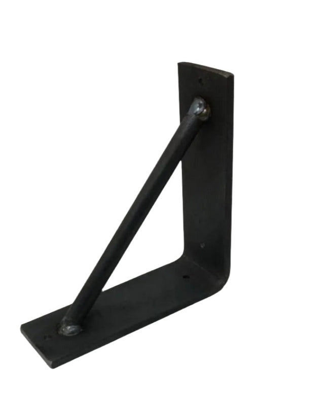 The Middletown L Shelf Support Shelf Support 5" Depth x 5" Wall Mount Length Finish Raw - Uncoated Metal | Industrial Farm Co